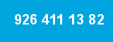 926 411 13 82 926 411 13 82